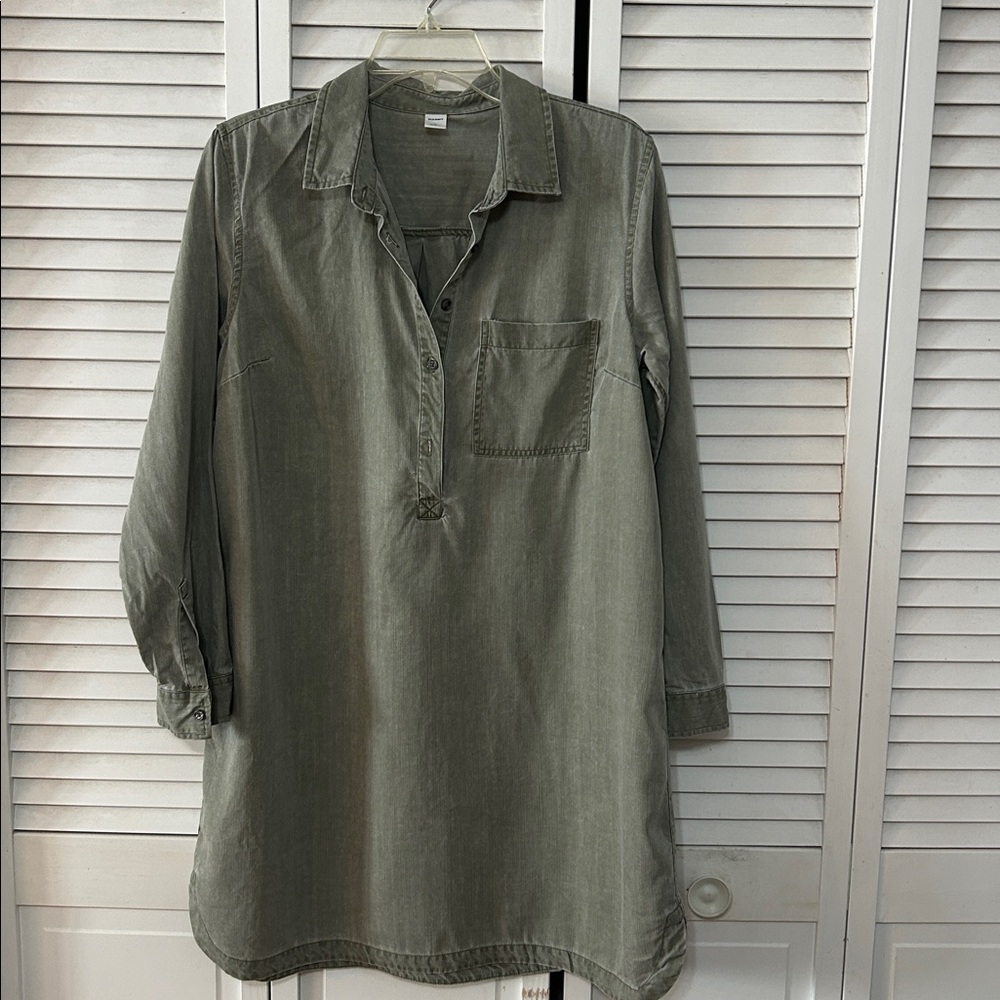 Old Navy Heather Green Dress